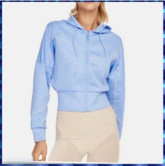 Sweatshirt hoodie By Cardio Bunny WAVES - VIBES Zip-up medium Cardio Bunny WAVE - Picture 4 of 11